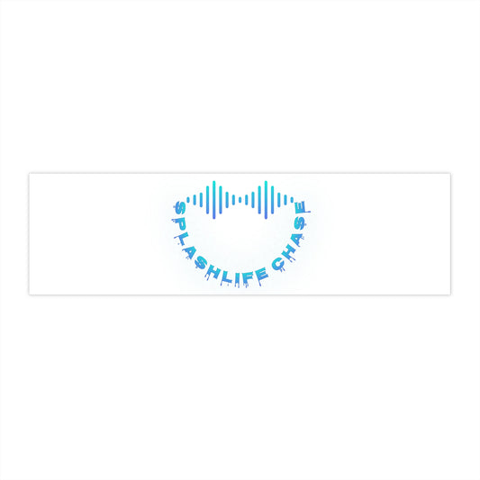 SplashLife Debut Bumper Sticker (White)