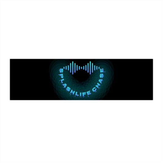 SplashLife Debut Bumper Sticker (Black)